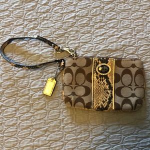 Coach wristlet